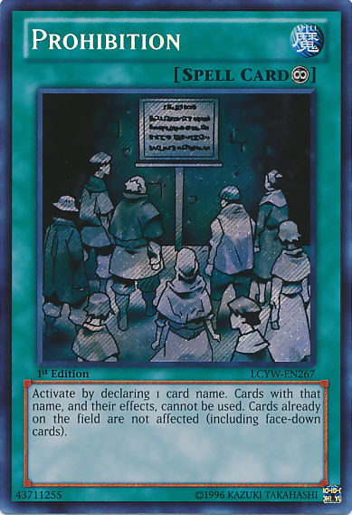 Prohibition [LCYW-EN267] Secret Rare | RetroPlay Games