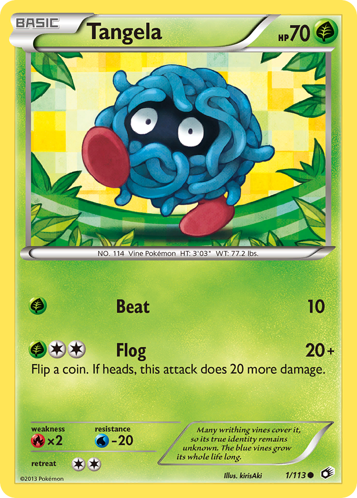 Tangela (1/113) [Black & White: Legendary Treasures] | RetroPlay Games