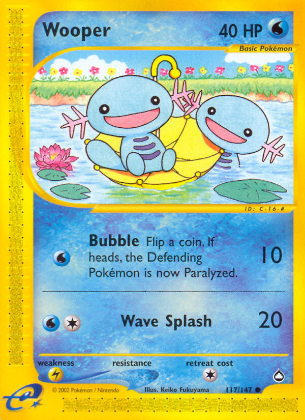 Wooper (117/147) [Aquapolis] | RetroPlay Games