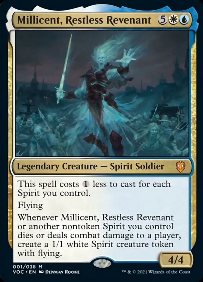 Millicent, Restless Revenant (Display Commander) [Innistrad: Crimson Vow Commander] | RetroPlay Games