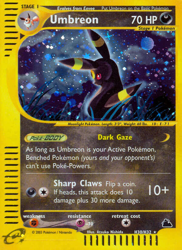 Umbreon (H30/H32) [Skyridge] | RetroPlay Games