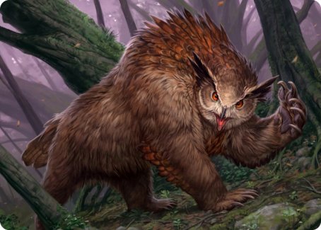 Owlbear Art Card [Dungeons & Dragons: Adventures in the Forgotten Realms Art Series] | RetroPlay Games