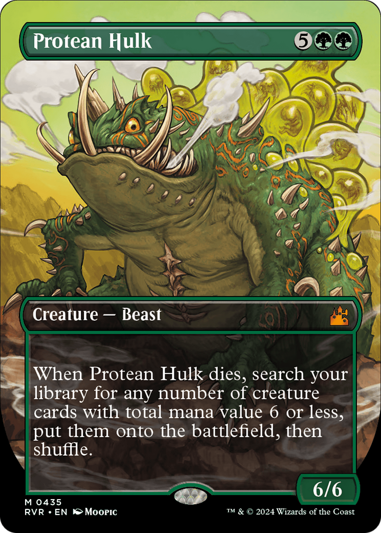 Protean Hulk (Anime Borderless) [Ravnica Remastered] | RetroPlay Games