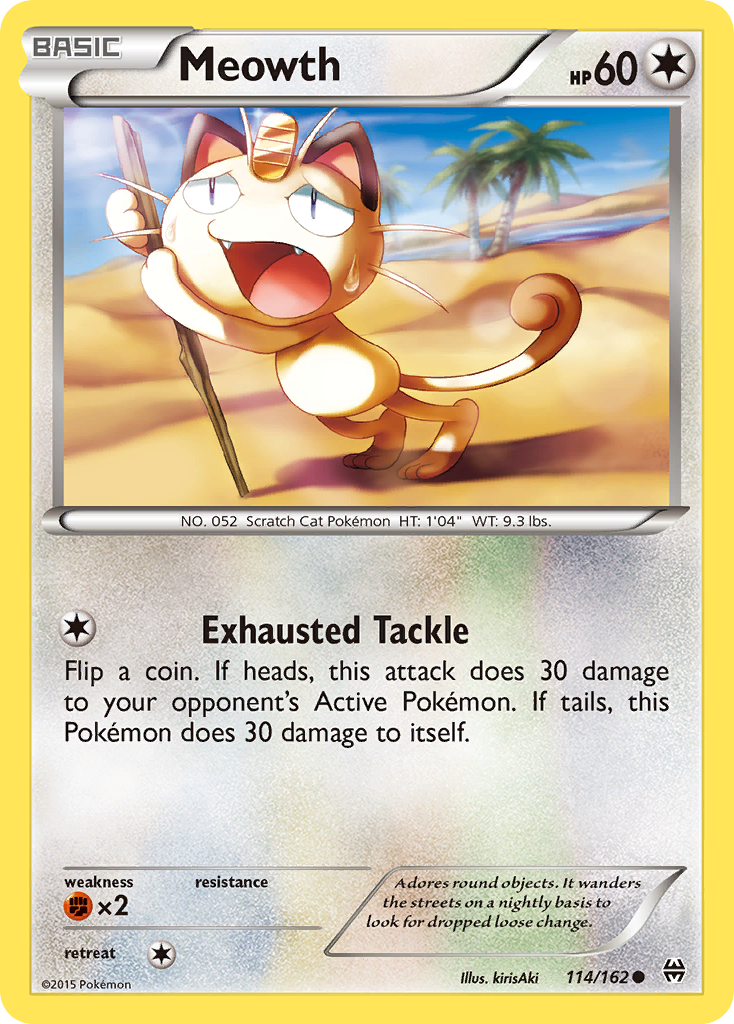 Meowth (114/162) [XY: BREAKthrough] | RetroPlay Games