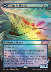 Thing in the Ice // Awoken Horror (Borderless Alternate Art) [Regional Championship Qualifiers 2023] | RetroPlay Games