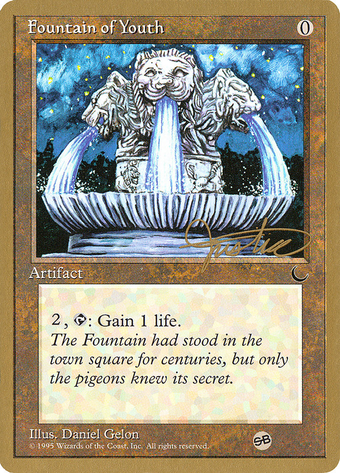 Fountain of Youth (Mark Justice) (SB) [Pro Tour Collector Set] | RetroPlay Games