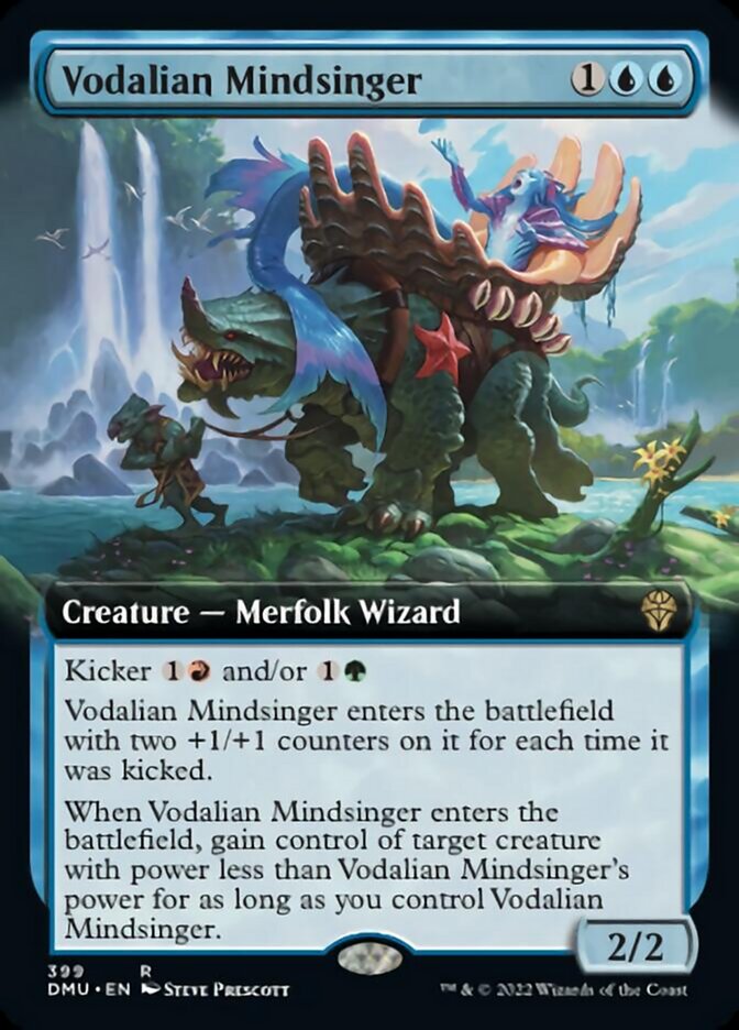 Vodalian Mindsinger (Extended Art) [Dominaria United] | RetroPlay Games