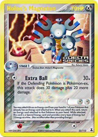 Holon's Magneton (22/113) (Stamped) [EX: Delta Species] | RetroPlay Games