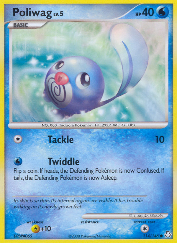 Poliwag (114/146) [Diamond & Pearl: Legends Awakened] | RetroPlay Games