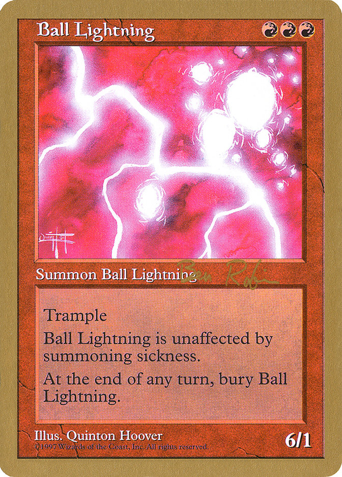 Ball Lightning (Ben Rubin) [World Championship Decks 1998] | RetroPlay Games