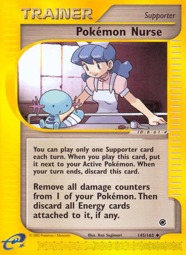 Pokemon Nurse (145/165) [Expedition: Base Set] | RetroPlay Games