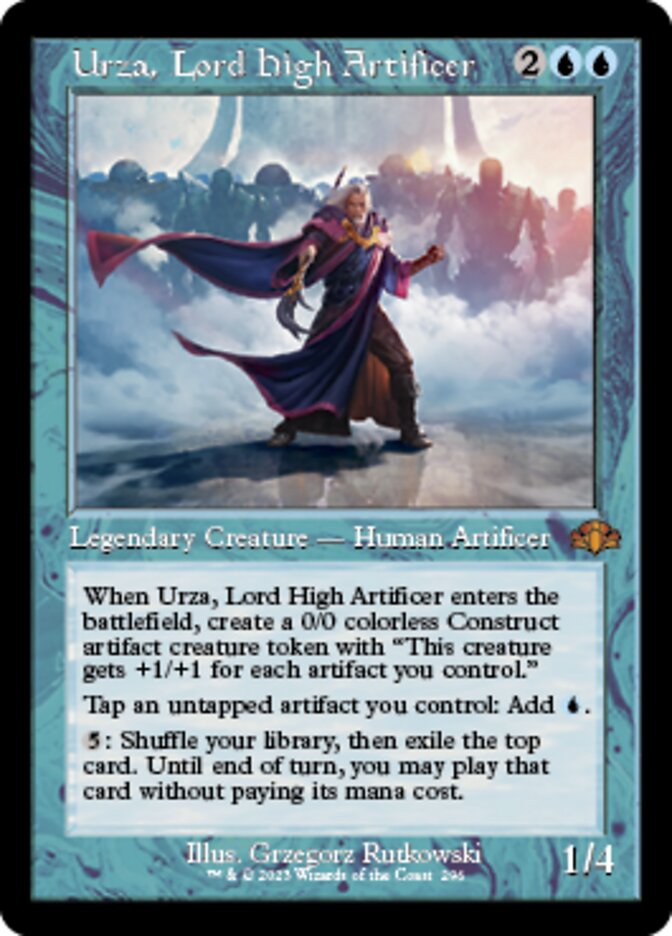 Urza, Lord High Artificer (Retro) [Dominaria Remastered] | RetroPlay Games