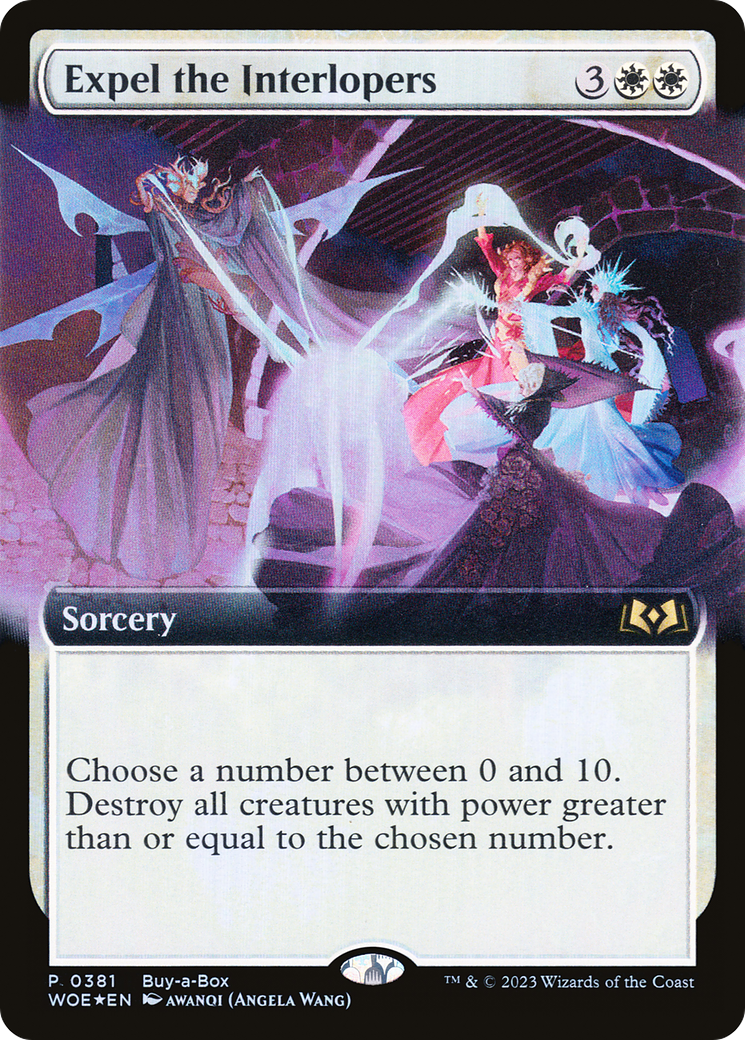 Expel the Interlopers (Buy-A-Box) [Wilds of Eldraine Promos] | RetroPlay Games