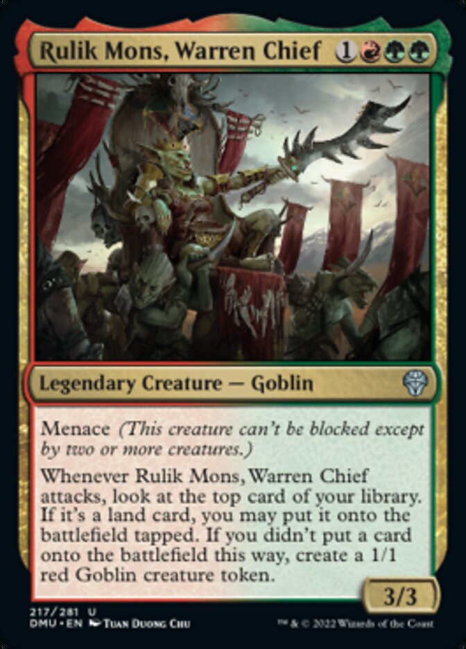 Rulik Mons, Warren Chief [Dominaria United] | RetroPlay Games