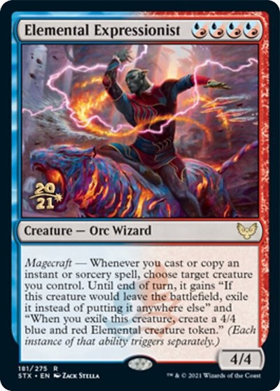 Elemental Expressionist [Strixhaven: School of Mages Prerelease Promos] | RetroPlay Games