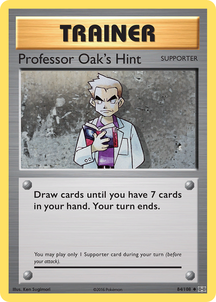 Professor Oak's Hint (84/108) [XY: Evolutions] | RetroPlay Games