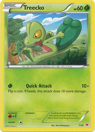 Treecko (7/30) [XY: Trainer Kit 2 - Latias] | RetroPlay Games