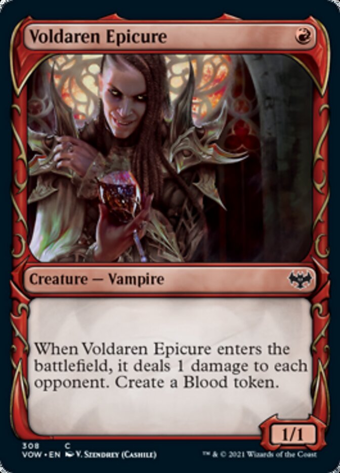 Voldaren Epicure (Showcase Fang Frame) [Innistrad: Crimson Vow] | RetroPlay Games