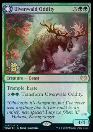 Ulvenwald Oddity // Ulvenwald Behemoth [Innistrad: Crimson Vow Prerelease Promos] | RetroPlay Games