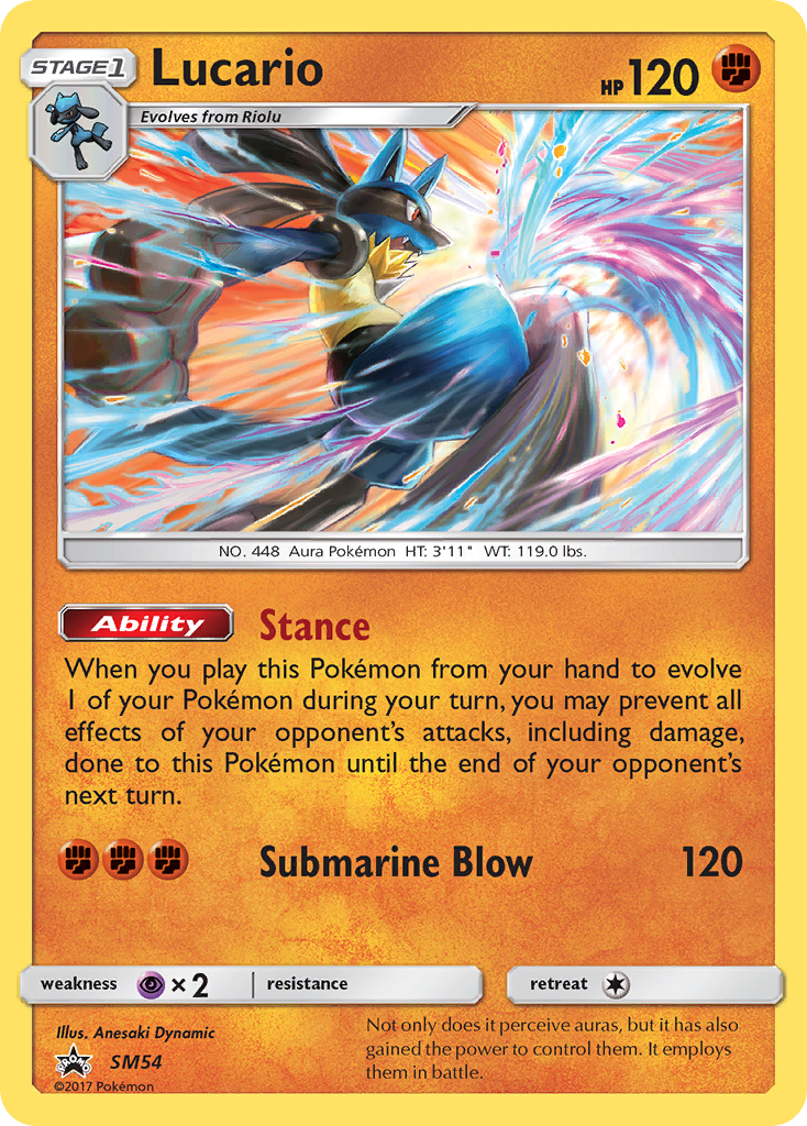 Lucario (SM54) [Sun & Moon: Black Star Promos] | RetroPlay Games