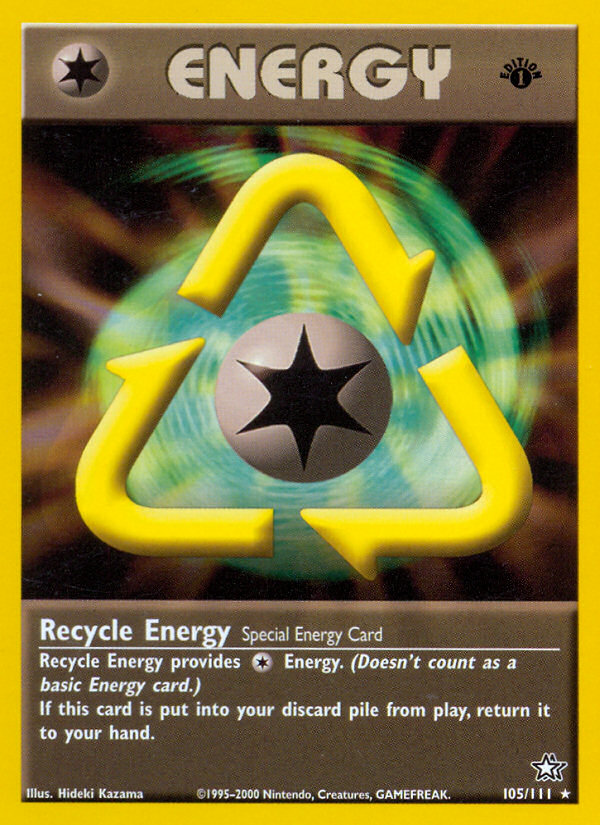 Recycle Energy (105/111) [Neo Genesis 1st Edition] | RetroPlay Games