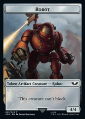 Astartes Warrior (001) // Robot Double-sided Token [Universes Beyond: Warhammer 40,000 Tokens] | RetroPlay Games