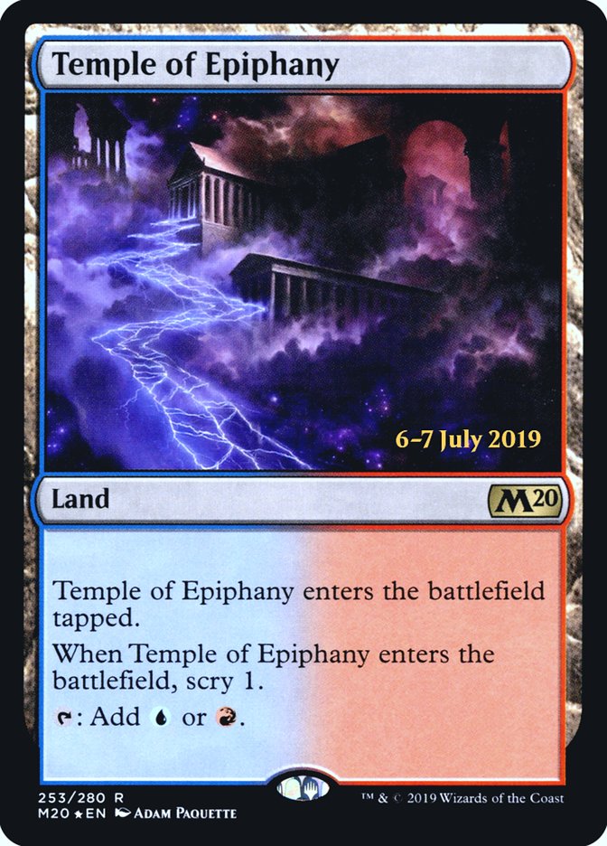 Temple of Epiphany  [Core Set 2020 Prerelease Promos] | RetroPlay Games