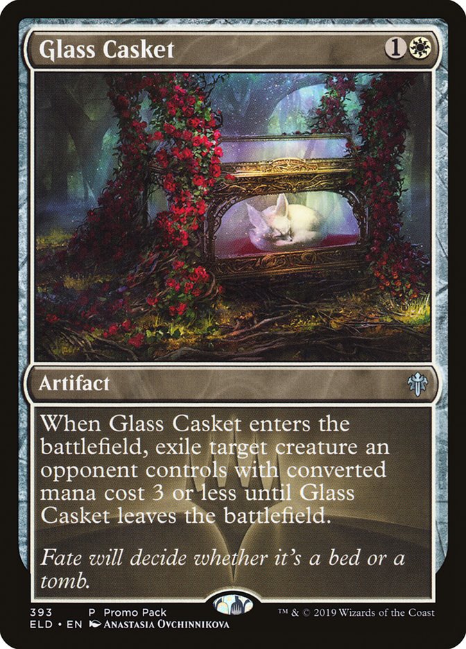 Glass Casket (Promo Pack) [Throne of Eldraine Promos] | RetroPlay Games