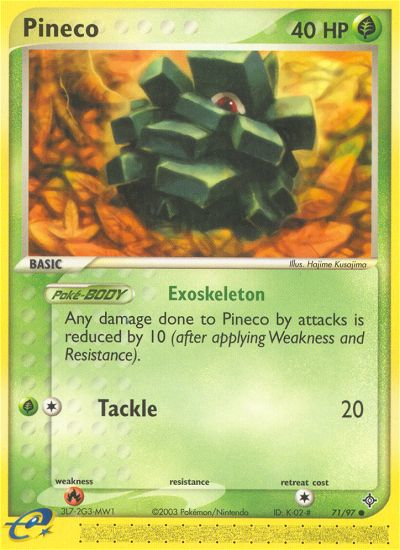 Pineco (71/97) [EX: Dragon] | RetroPlay Games