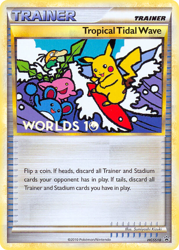 Tropical Tidal Wave (HGSS18) [HeartGold & SoulSilver: Black Star Promos] | RetroPlay Games