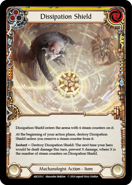 Dissipation Shield [ARC035-C] (Arcane Rising)  1st Edition Rainbow Foil | RetroPlay Games