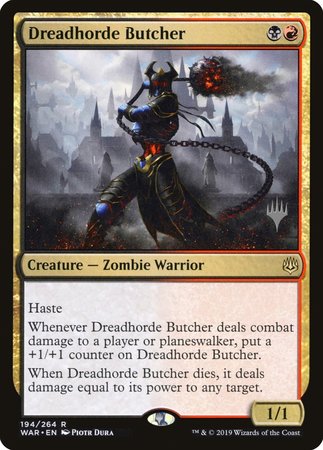 Dreadhorde Butcher [War of the Spark Promos] | RetroPlay Games