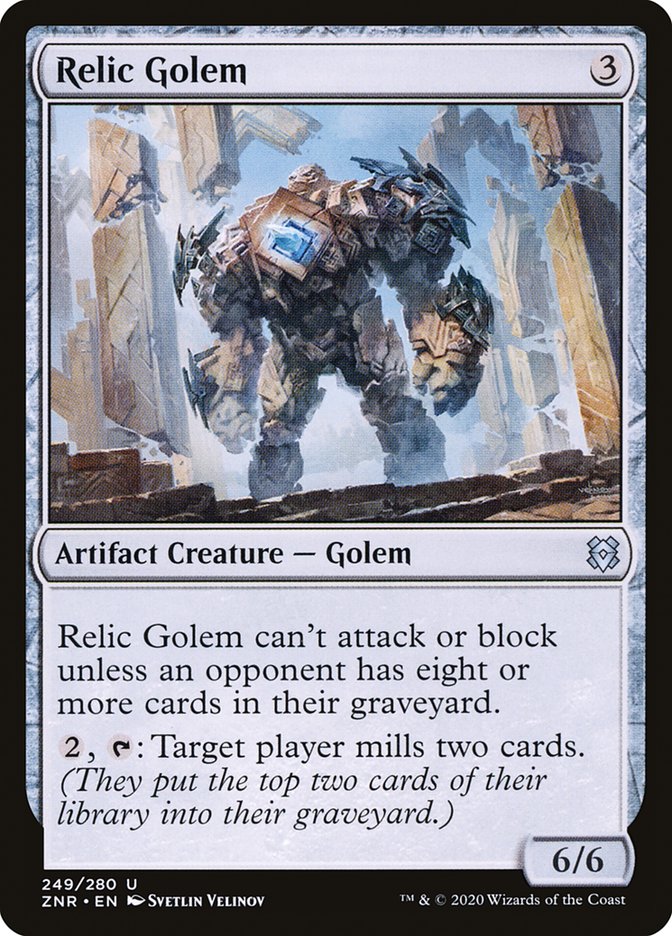 Relic Golem [Zendikar Rising] | RetroPlay Games