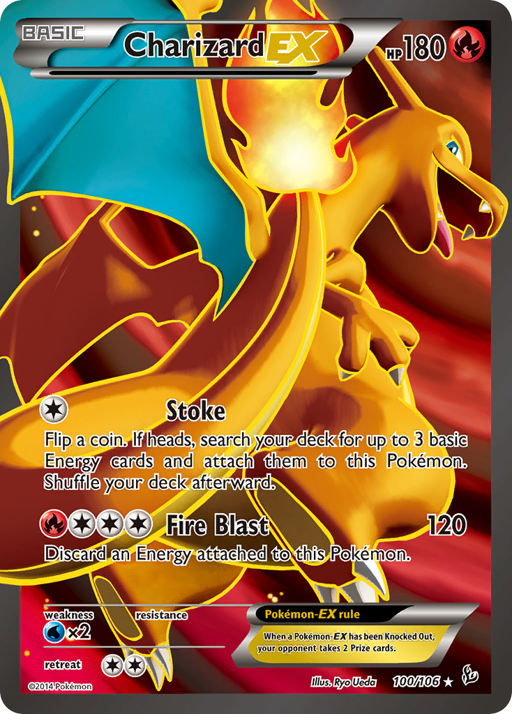 Charizard EX (100/106) [XY: Flashfire] | RetroPlay Games