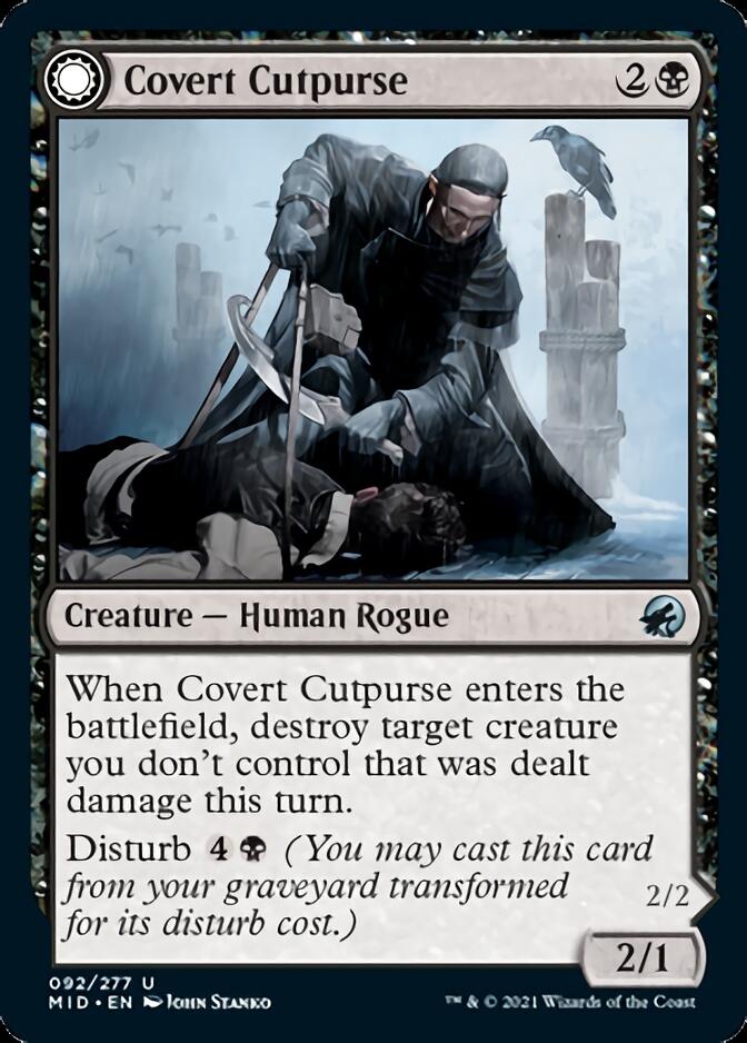 Covert Cutpurse // Covetous Geist [Innistrad: Midnight Hunt] | RetroPlay Games