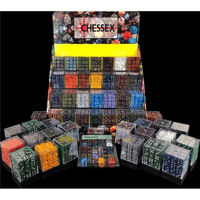 Chessex Vortex D6 12mm Dice Block | RetroPlay Games