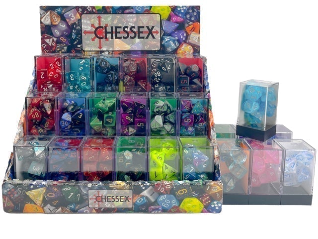 Chessex Festive Polyhedral 7 Dice Set | RetroPlay Games