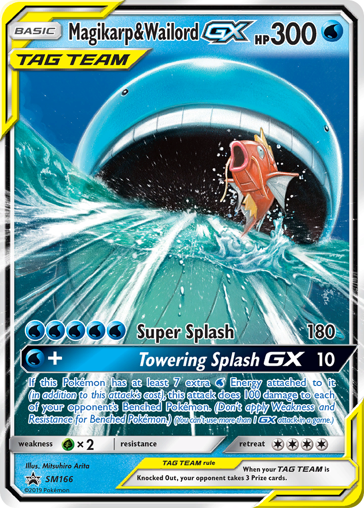 Magikarp & Wailord GX (SM166) [Sun & Moon: Black Star Promos] | RetroPlay Games