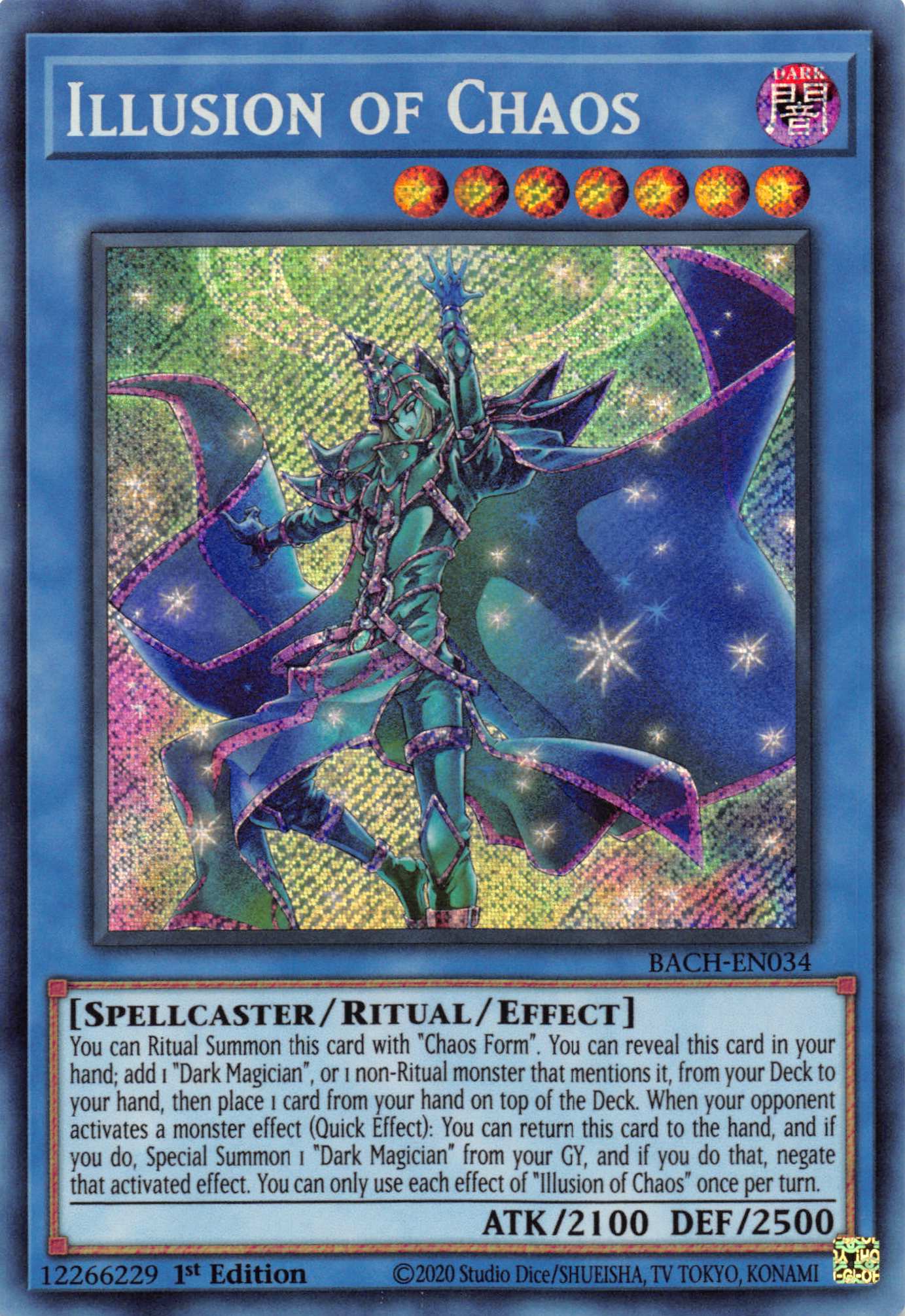 Illusion of Chaos [BACH-EN034] Secret Rare | RetroPlay Games