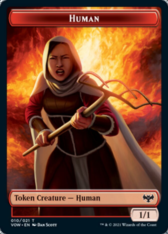 Human Token (010) [Innistrad: Crimson Vow Tokens] | RetroPlay Games