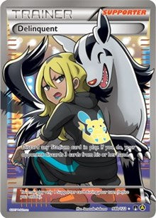 Delinquent (98b/122) (Full Art) (Alternate Art Promo) [XY: BREAKpoint] | RetroPlay Games