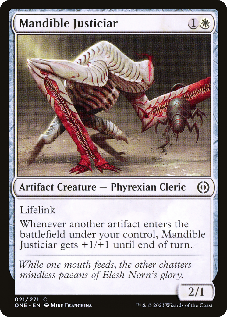 Mandible Justiciar [Phyrexia: All Will Be One] | RetroPlay Games