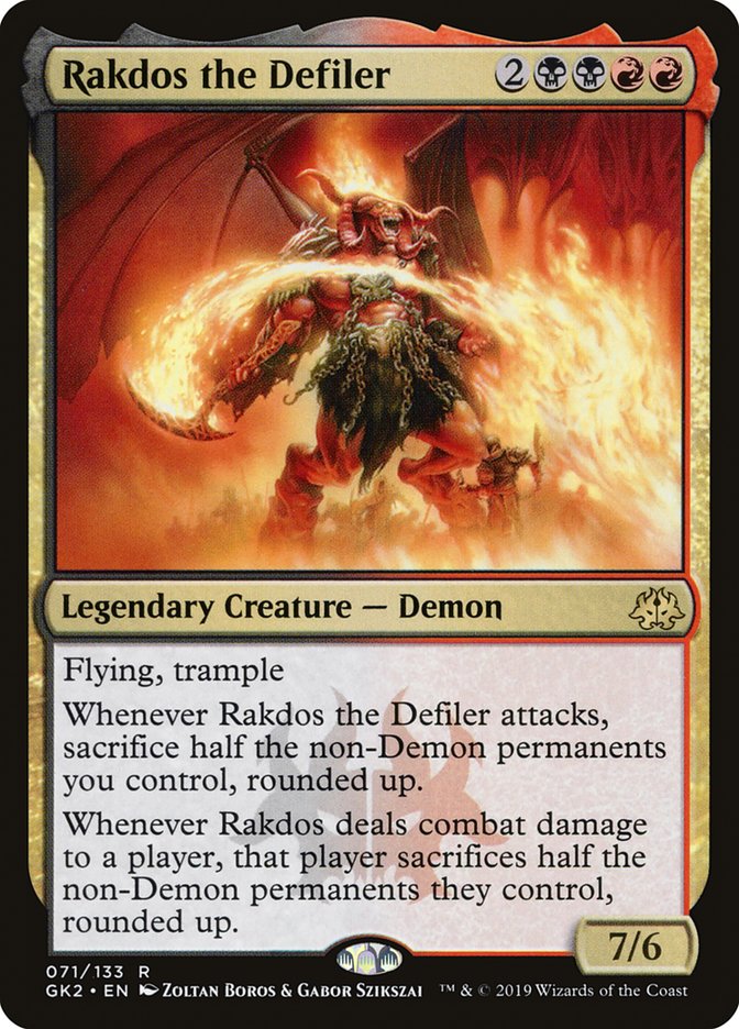 Rakdos the Defiler [Ravnica Allegiance Guild Kit] | RetroPlay Games