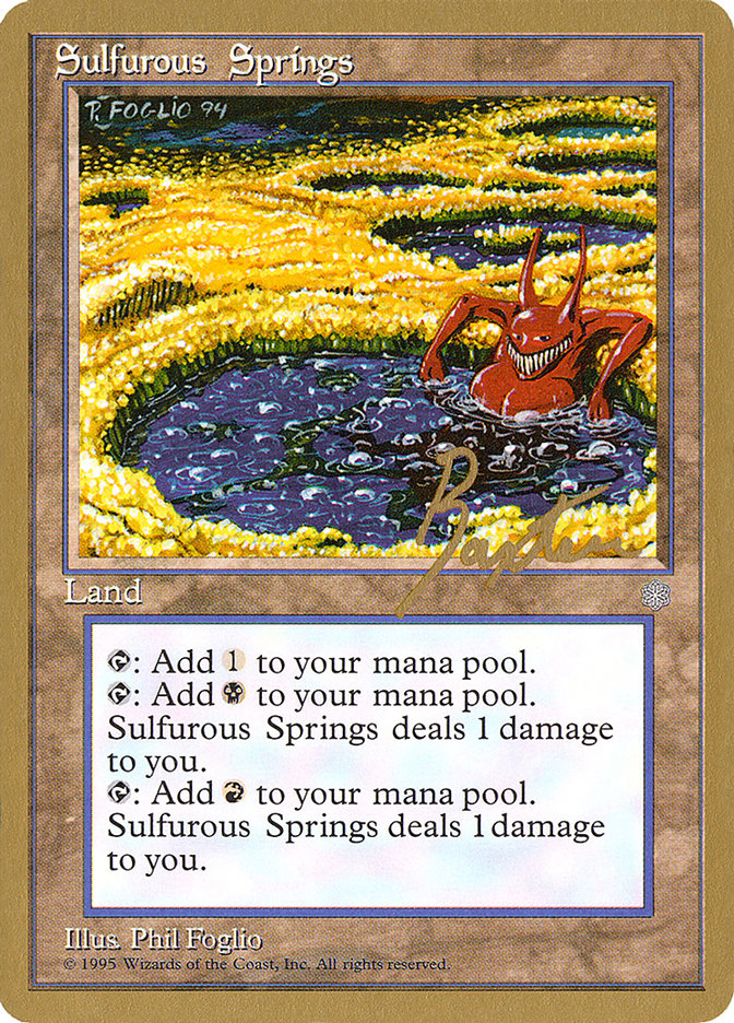 Sulfurous Springs (George Baxter) [Pro Tour Collector Set] | RetroPlay Games