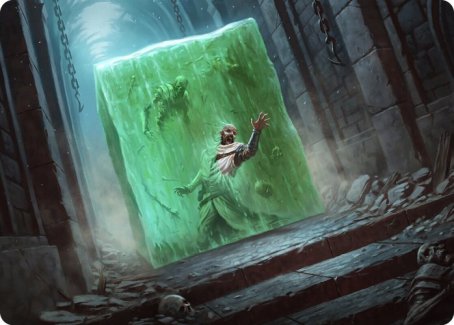 Gelatinous Cube Art Card [Dungeons & Dragons: Adventures in the Forgotten Realms Art Series] | RetroPlay Games