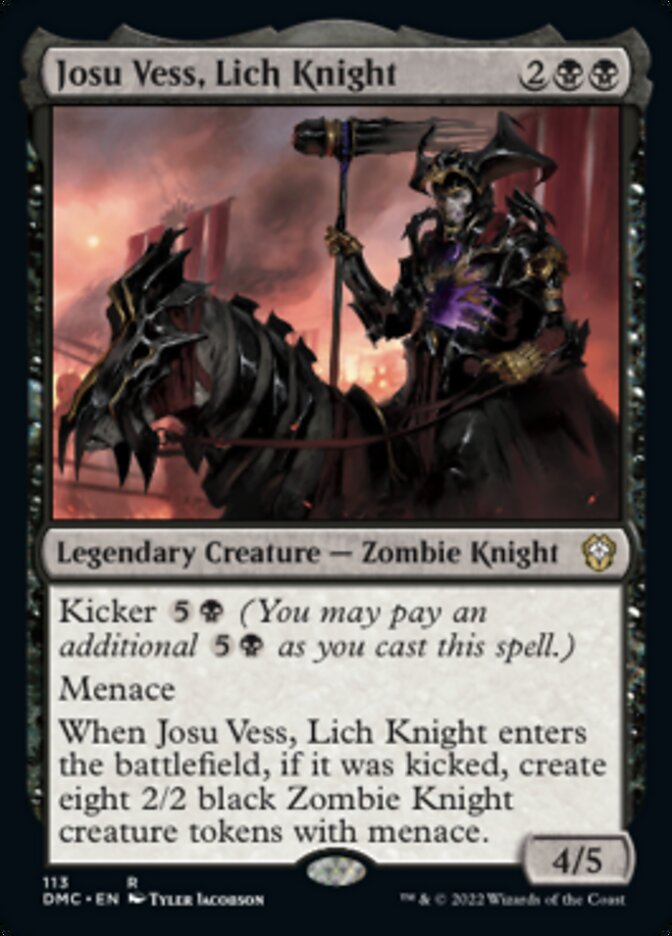 Josu Vess, Lich Knight [Dominaria United Commander] | RetroPlay Games