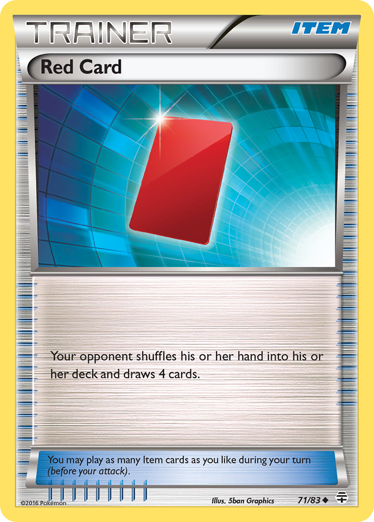 Red Card (71/83) [XY: Generations] | RetroPlay Games