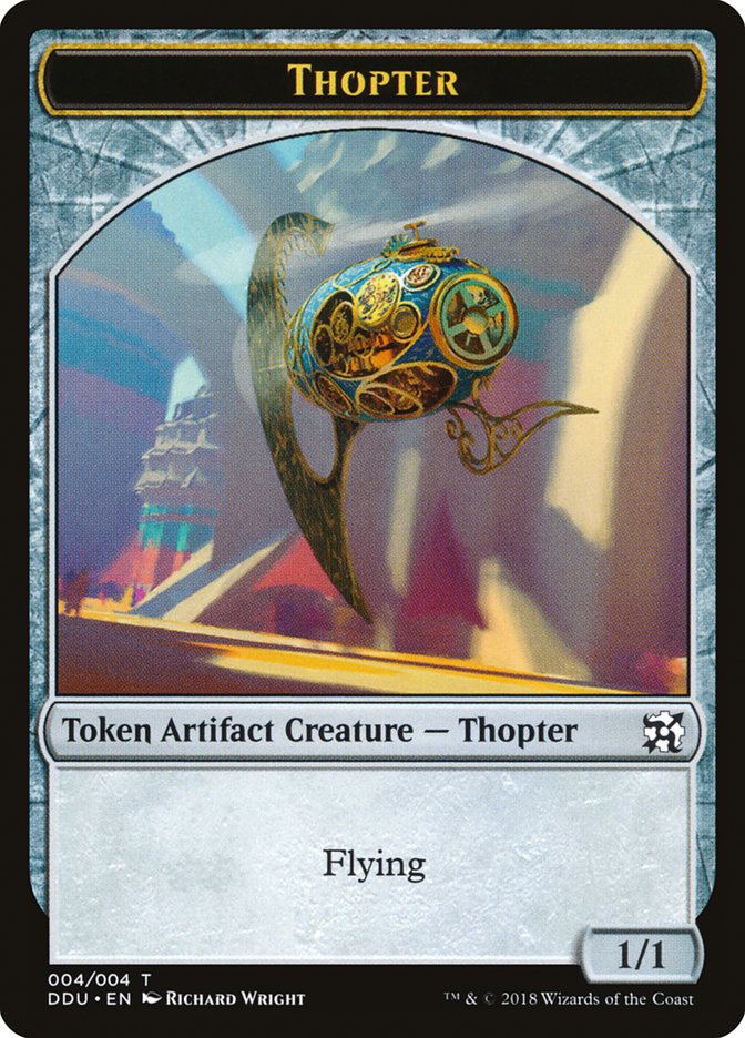 Thopter (004/004) [Duel Decks: Elves vs. Inventors Tokens] | RetroPlay Games