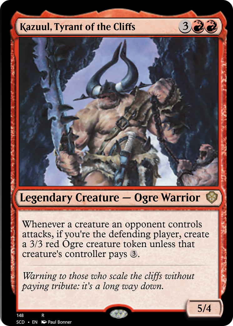 Kazuul, Tyrant of the Cliffs [Starter Commander Decks] | RetroPlay Games