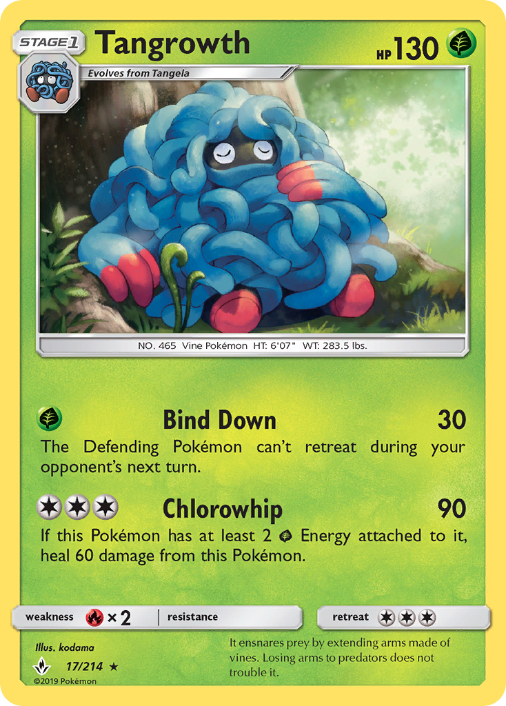 Tangrowth (17/214) [Sun & Moon: Unbroken Bonds] | RetroPlay Games